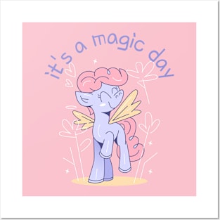 Cute Little Pony Magical Posters and Art